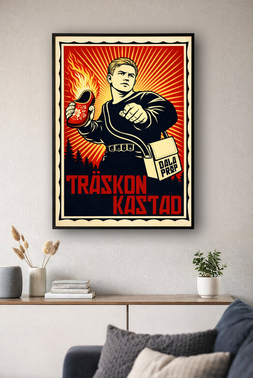 TRÄSKON KASTAD